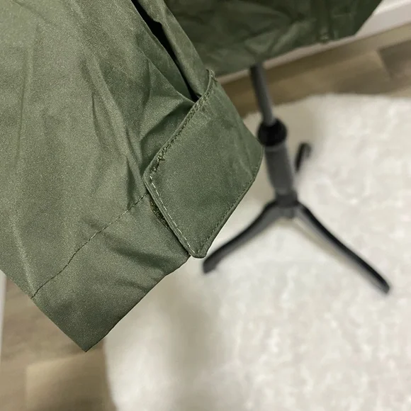 Bass Outdoor Firebird Trail Rain Jacket Green Size Large NWT - Picture 10 of 11